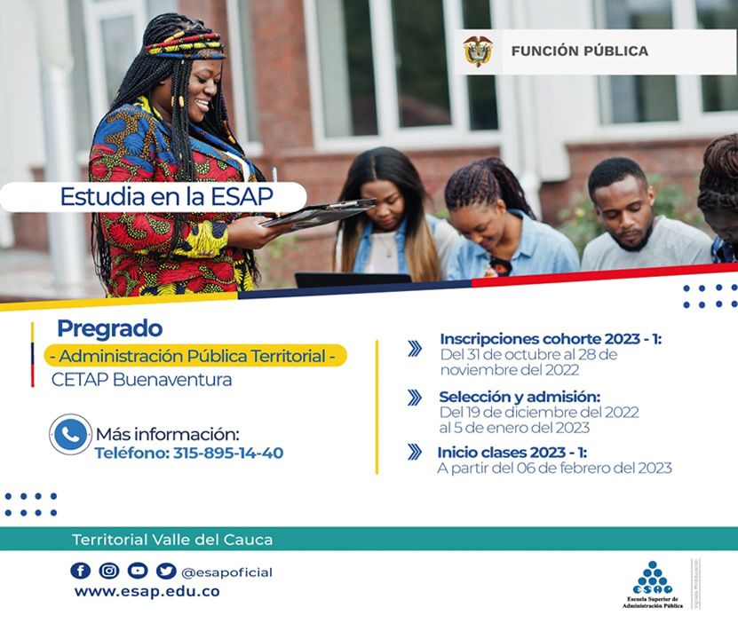 Estudia en la ESAP