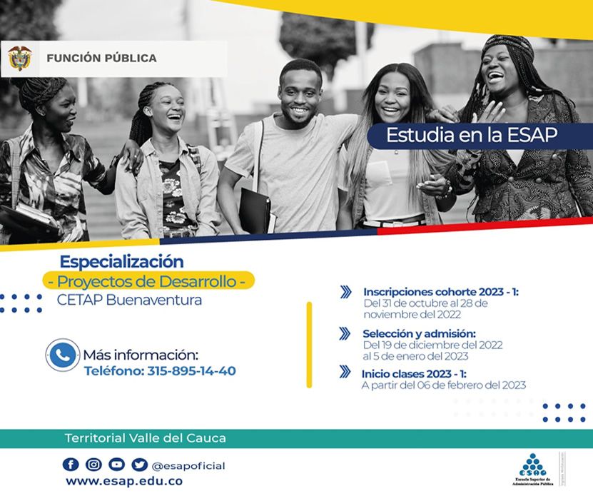 Estudia en la ESAP