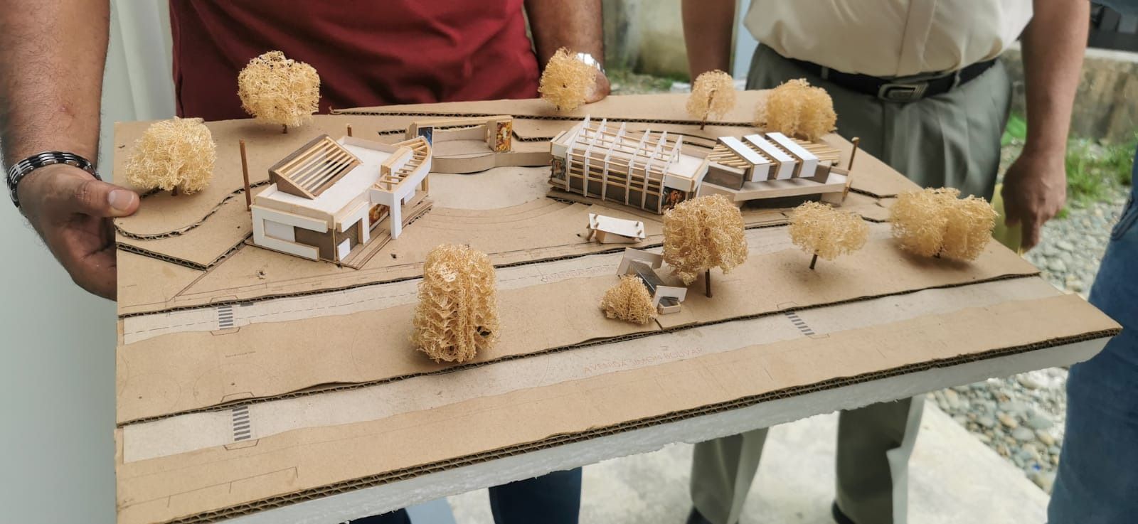 Con participación del Ministerio de Cultura se visitó obra de la Casa de la Cultura para reactivar trabajos