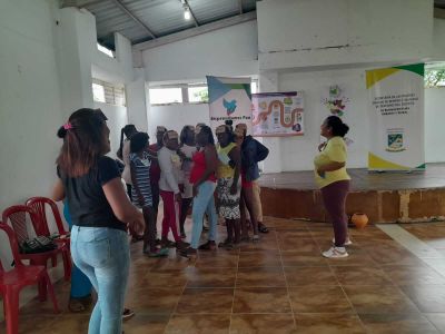 Actividad pedagógica de sensibilización sobre las Violencias Basadas en Género y reconocimiento del territorio en la activación de la ruta de atención integral a este tipo de violencia