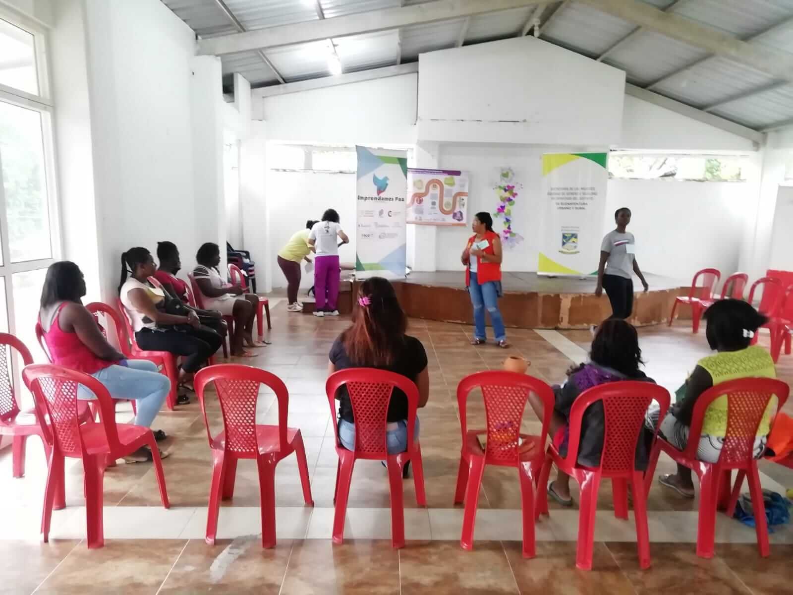 Actividad pedagógica de sensibilización sobre las Violencias Basadas en Género y reconocimiento del territorio en la activación de la ruta de atención integral a este tipo de violencia