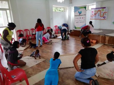 Actividad pedagógica de sensibilización sobre las Violencias Basadas en Género y reconocimiento del territorio en la activación de la ruta de atención integral a este tipo de violencia