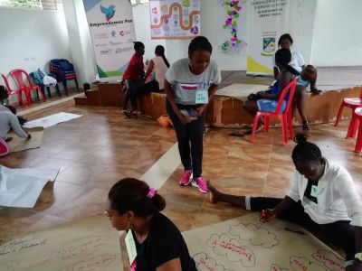 Actividad pedagógica de sensibilización sobre las Violencias Basadas en Género y reconocimiento del territorio en la activación de la ruta de atención integral a este tipo de violencia