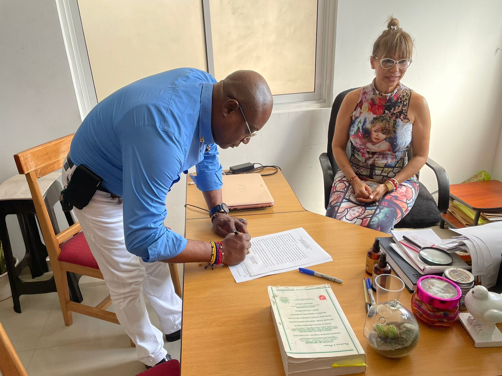 Arlintong Agudelo Rentería, alcalde encargado del Distrito de Buenaventura por vacaciones del titular