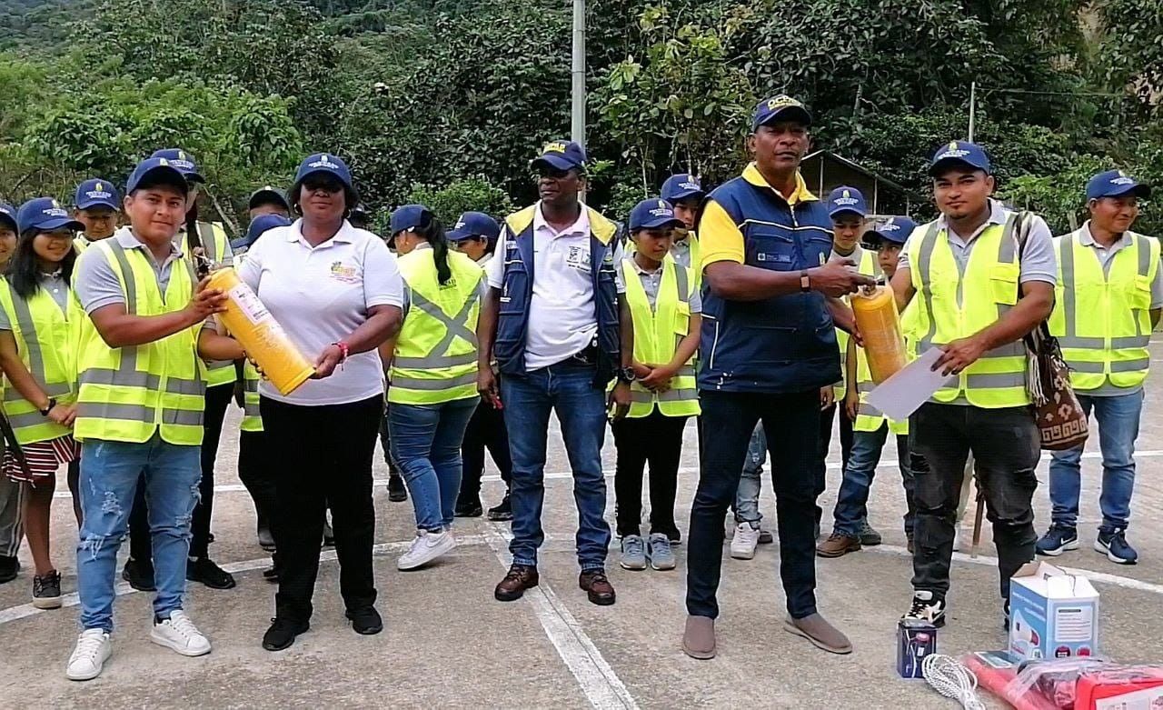 Cincuenta integrantes de comunidad indígena de La Delfina se graduaron como Brigadistas al servicio de sus comunidades