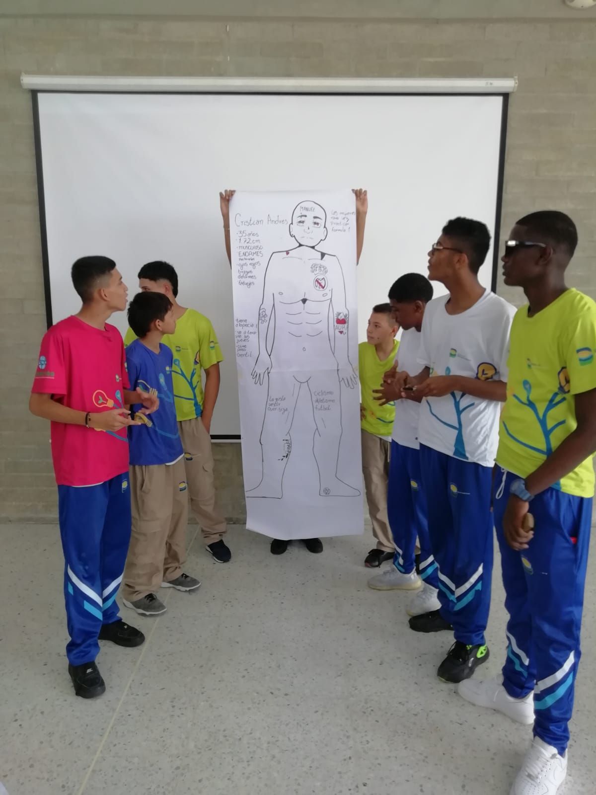 Taller Masculinidades no violentas en Institución Bahía de Buenaventura