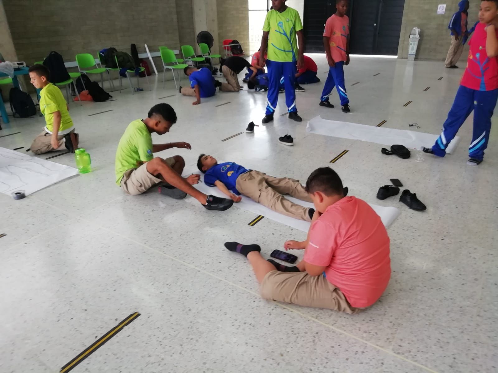 Taller Masculinidades no violentas en Institución Bahía de Buenaventura