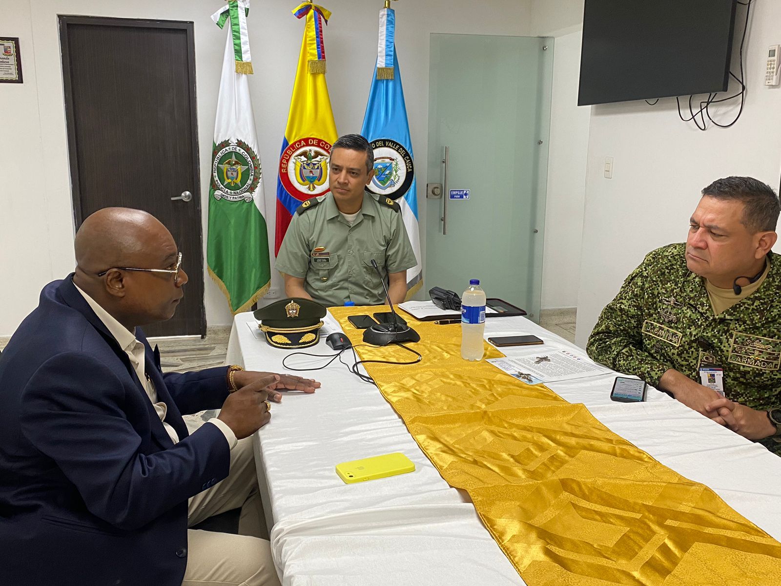 Continúa trabajo entre Alcaldía y la Fuerza Pública en pro dar tranquilidad en el Distrito