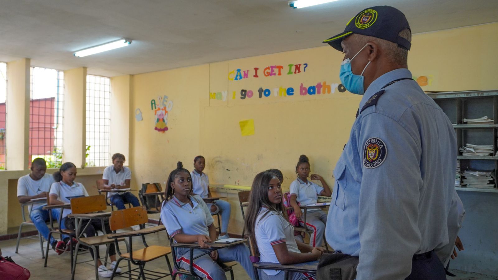 Estudiantes del Distrito son capacitados en las normas que reglamentan el Código Nacional de Tránsito