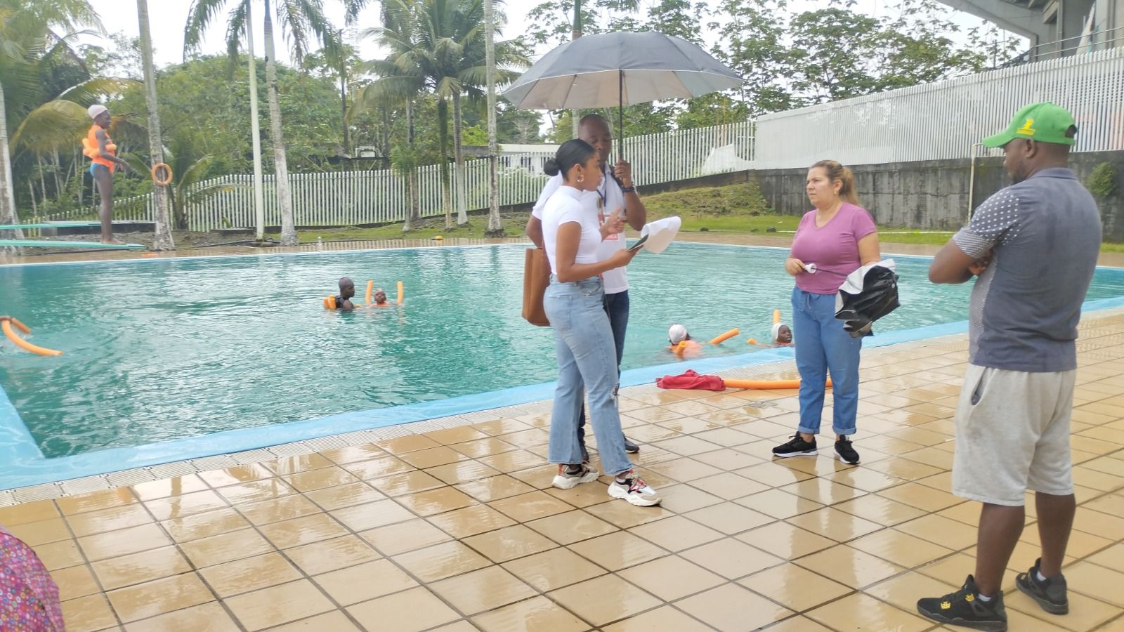 Secretaría de Salud inspeccionó las piscinas del Polideportivo de El Cristal