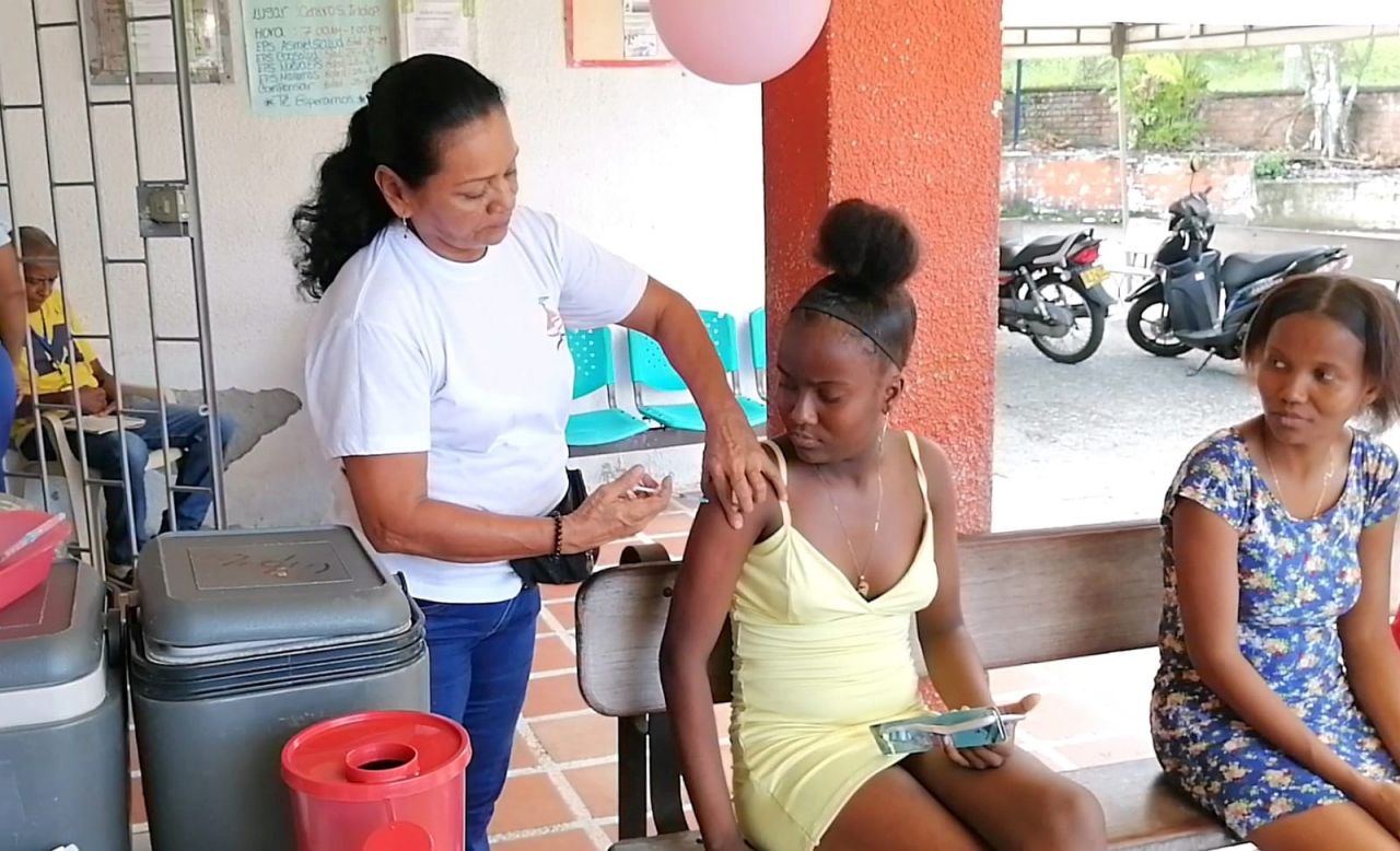 El sábado 30 de septiembre, se realizó gran vacunatón contra el Virus de Papiloma Humano