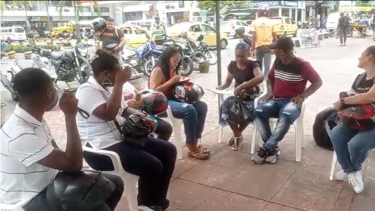 Avanza campaña de sensibilización a motociclistas como actores viales en el Distrito