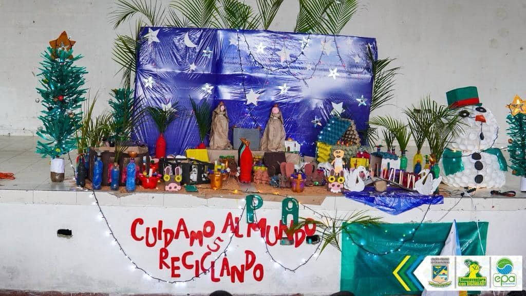 EPA realiza cuarto concurso de pesebres ecológicos