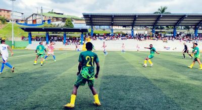 Con más de 400 personas, el partido internacional Sub 20 celebrado en Buenaventura fue todo un éxito