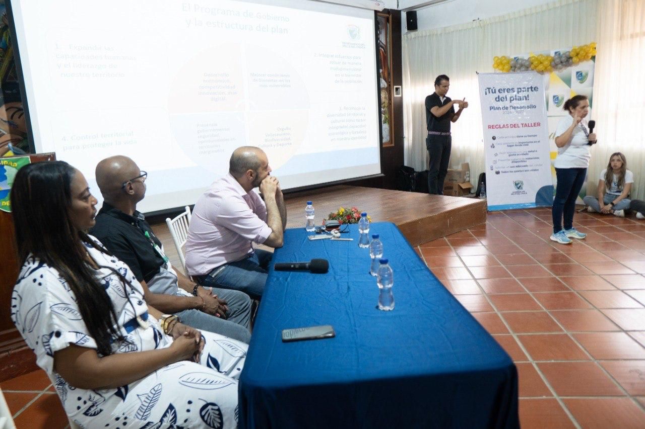 Gestora Social acompaña construcción del Plan de Desarrollo Departamental 2024-2027
