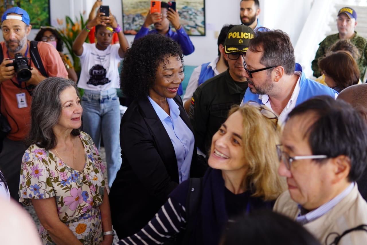 Alcaldesa de Buenaventura se reunió con Consejo de Seguridad de la ONU y el Gobierno Nacional