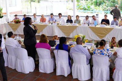 Alcaldesa de Buenaventura se reunió con Consejo de Seguridad de la ONU y el Gobierno Nacional