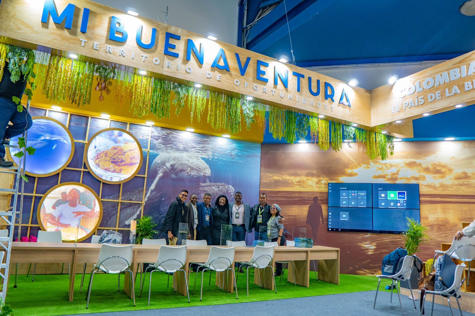 Buenaventura y sus empresarios del gremio turístico representan al territorio en la Vitrina de ANATO
