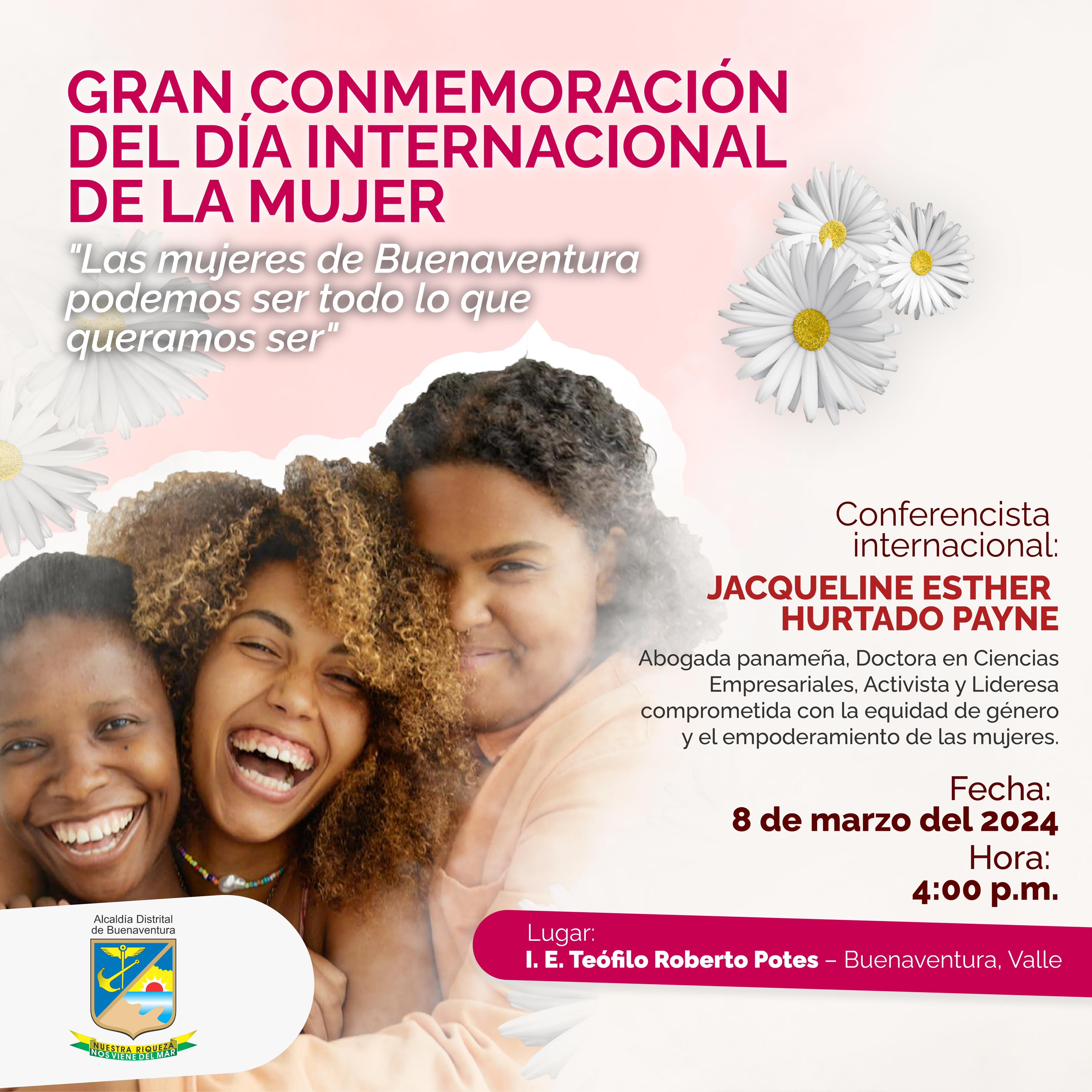 Alcaldía Distrital invita a conmemorar el Día Internacional de la Mujer