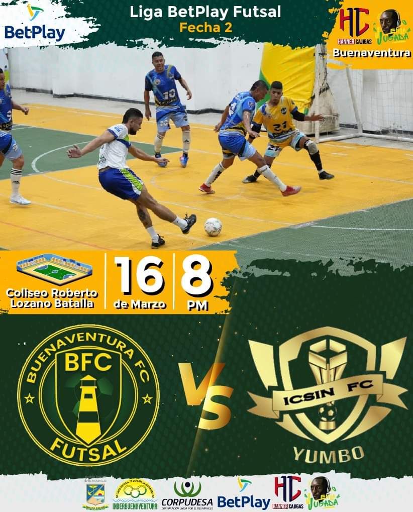 Buenaventura Futsal debuta en el campeonato profesional con el apoyo de la Alcaldía