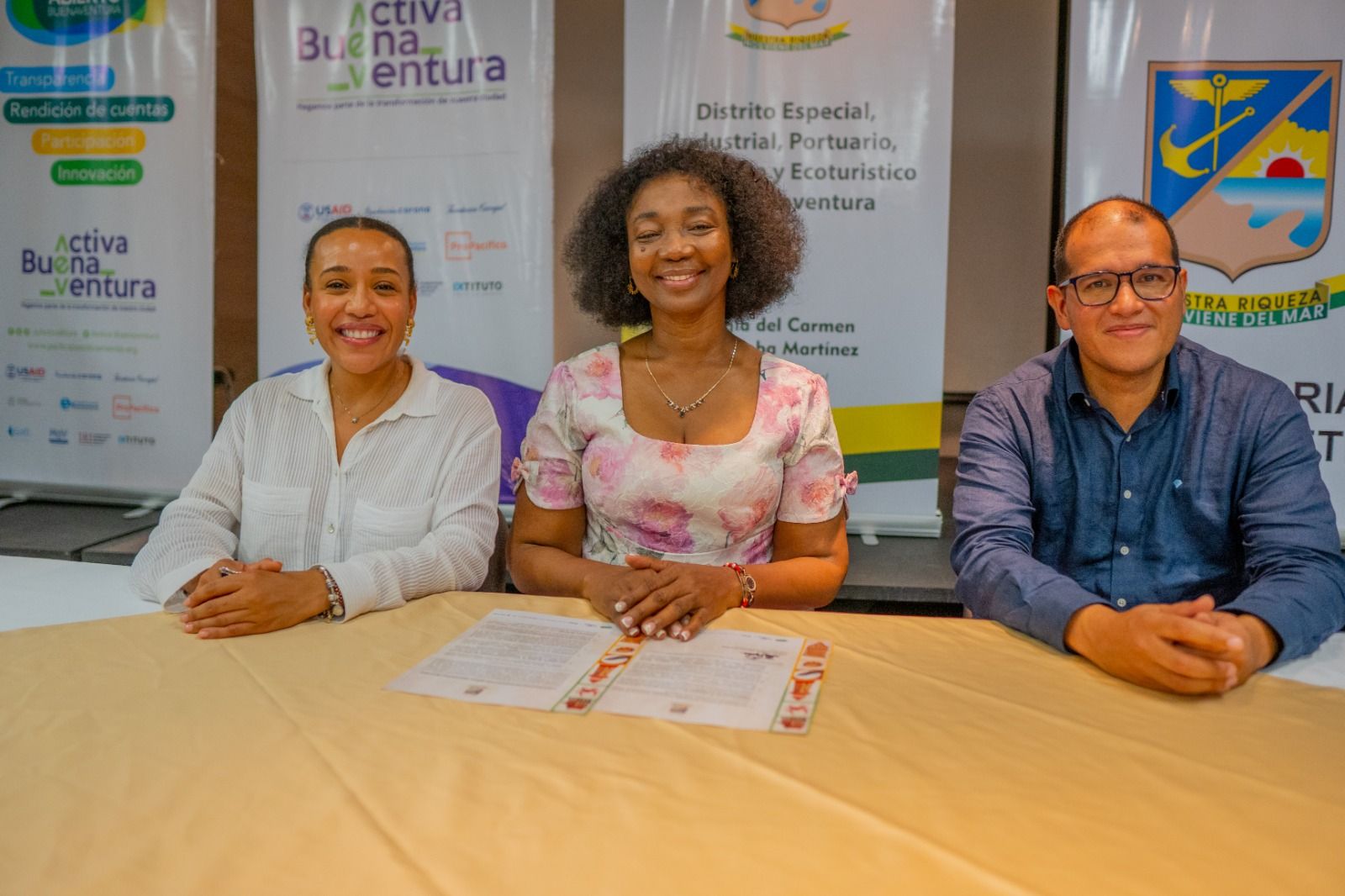 Alcaldía de Buenaventura se compromete con el gobierno abierto y la participación ciudadana