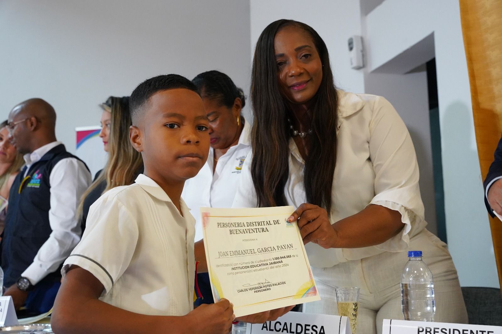 Personeros Estudiantiles fueron posesionados para empezar a ejercer su rol en los planteles educativos