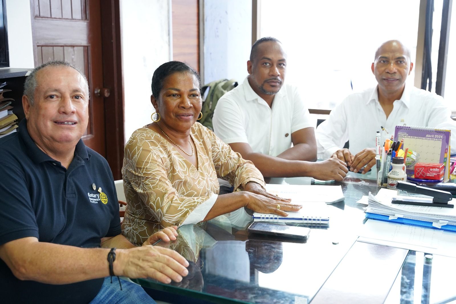Alcaldía Distrital y Club Rotario realizan alianza para que estudiantes conozcan que es la malaria y cómo prevenirla