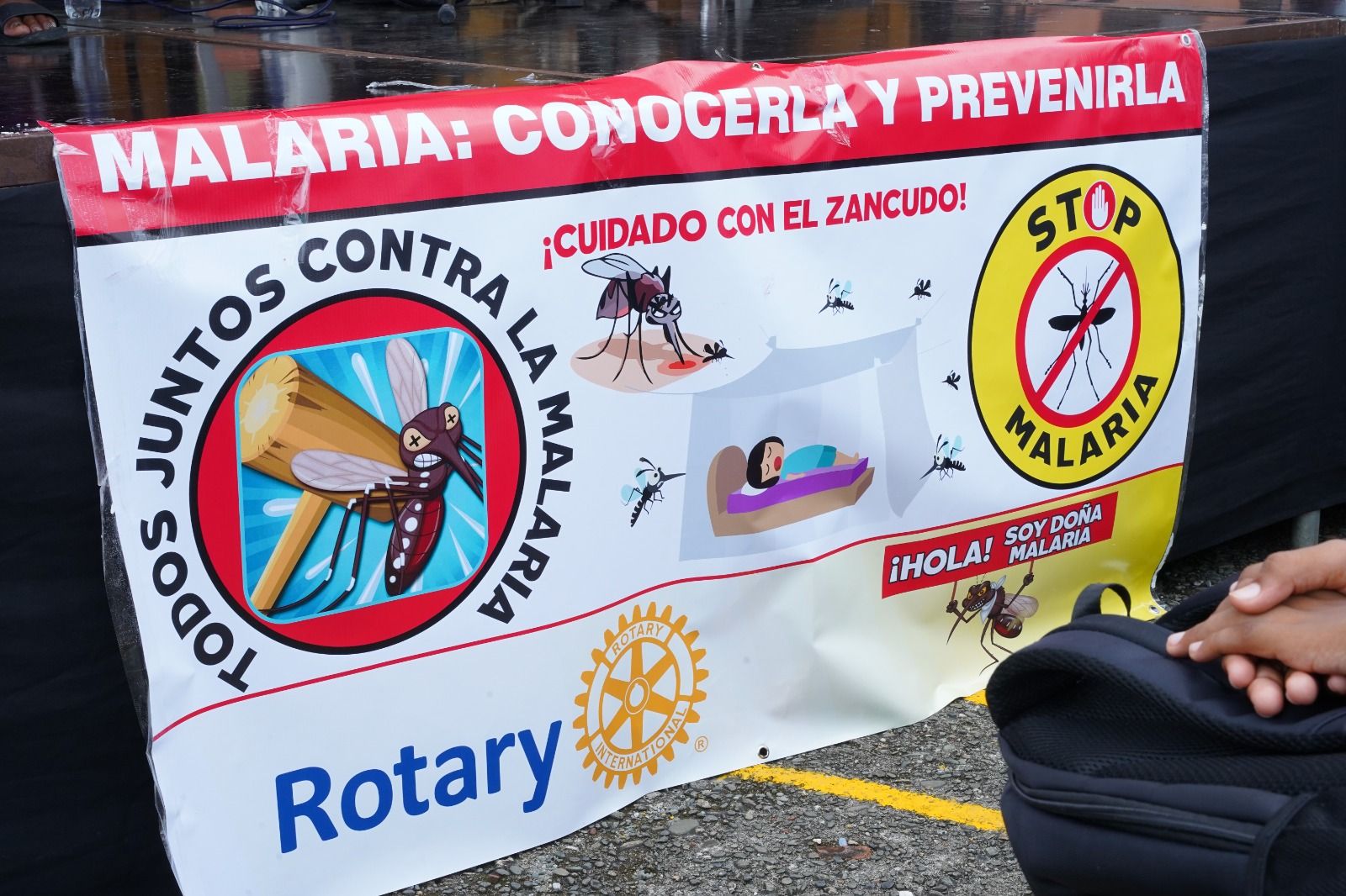 Alcaldía Distrital y Club Rotario realizan alianza para que estudiantes conozcan que es la malaria y cómo prevenirla