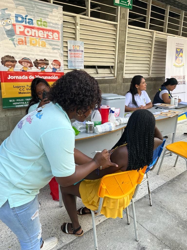 Buenaventura se prepara para la segunda Jornada Nacional de Vacunación
