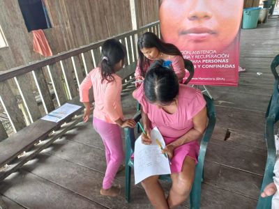 Fue impartido taller sobre Derechos y Deberes para la Comunidad Indígena de Puerto Pizarro