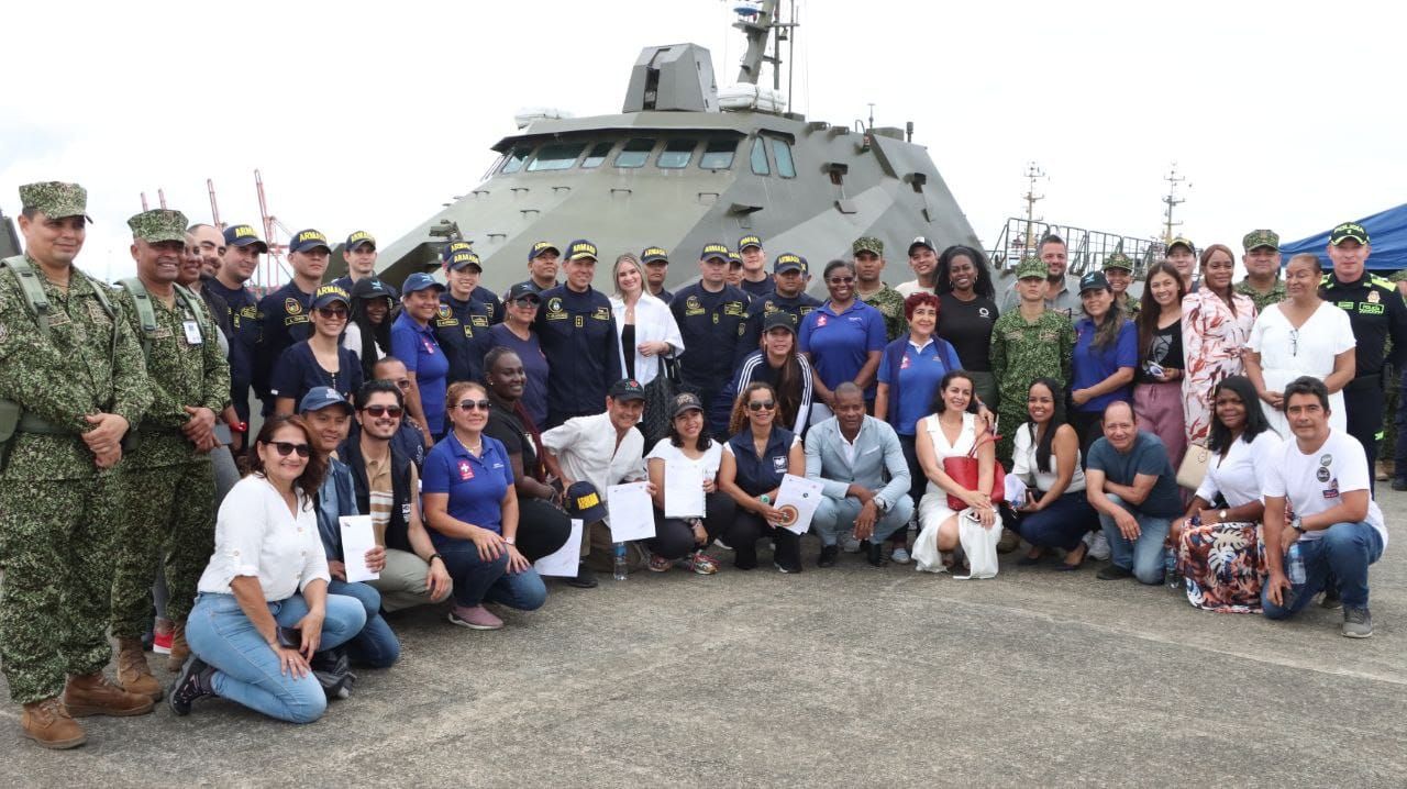Con éxito culminó la operación ‘Navegando el Corazón del Pacífico’ que llevó salud y bienestar a los habitantes de Puerto Merizalde y de comunidades vecinas