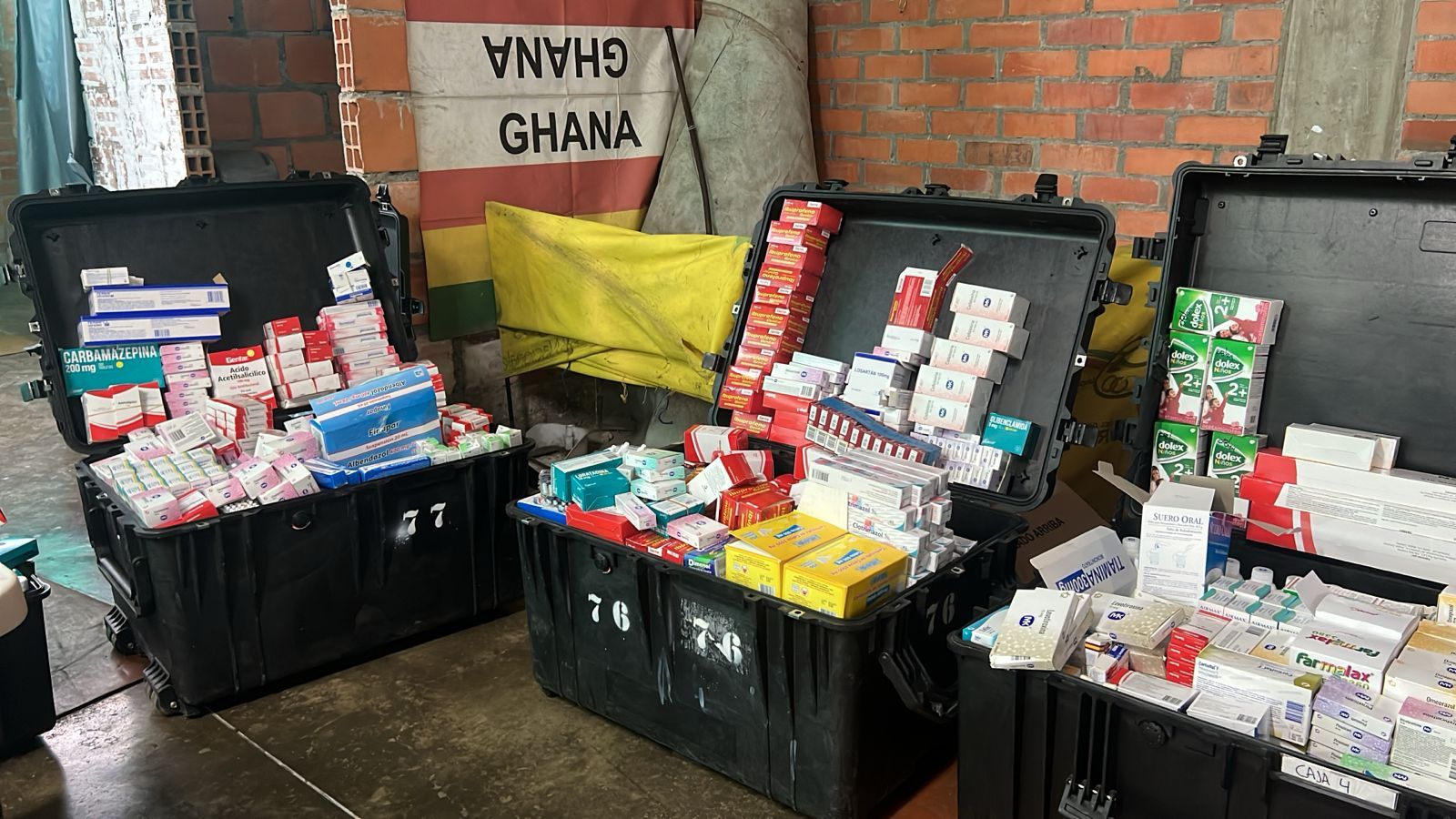 Familias desplazadas del Bajo Calima recibieron atención médica integral en Brigada de Salud