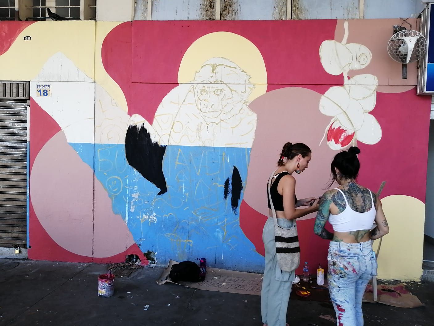 Terminal de Transportes y Manglar Innato impulsan murales para embellecer el lugar