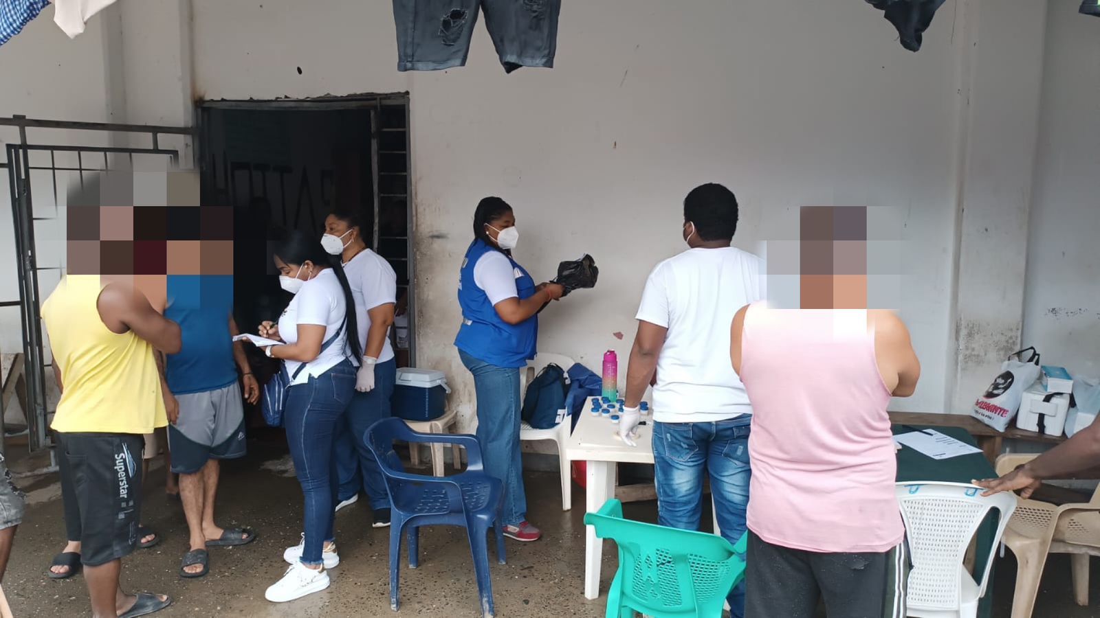 Secretaría de Salud realizó jornada de evaluación de síntomas respiratorios para verificar o descartar casos de tuberculosis en centro de reclusión Marte
