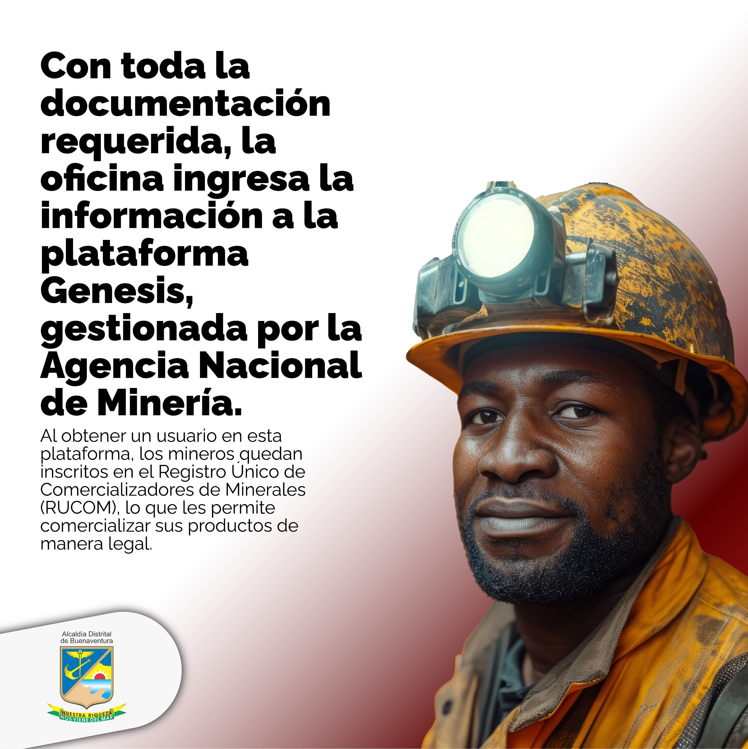 &nbsp;Secretar&iacute;a de Desarrollo Econ&oacute;mico y Rural contin&uacute;a trabajando en Formalizaci&oacute;n de la Miner&iacute;a de Subsistencia en Buenaventura