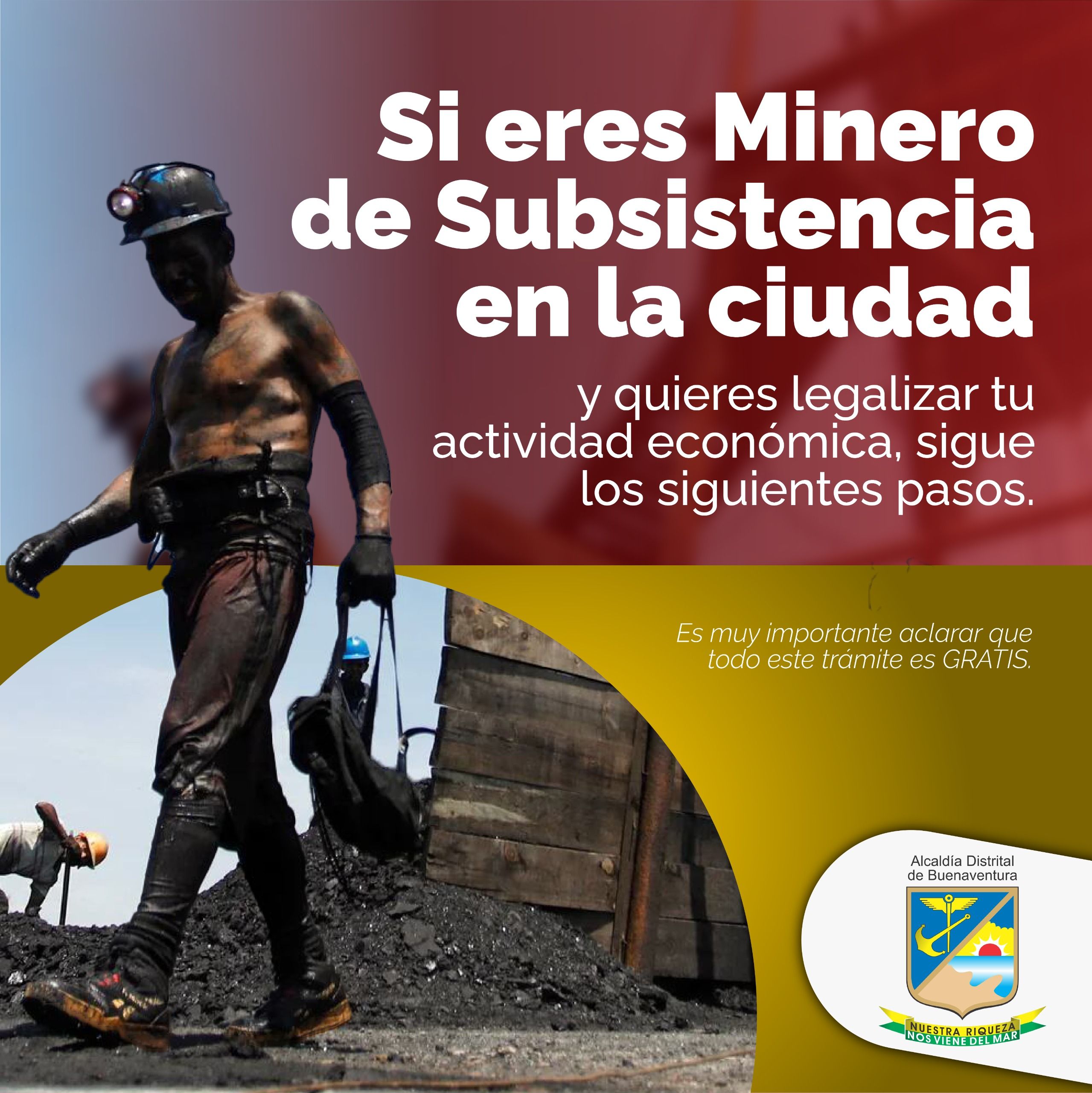 &nbsp;Secretar&iacute;a de Desarrollo Econ&oacute;mico y Rural contin&uacute;a trabajando en Formalizaci&oacute;n de la Miner&iacute;a de Subsistencia en Buenaventura