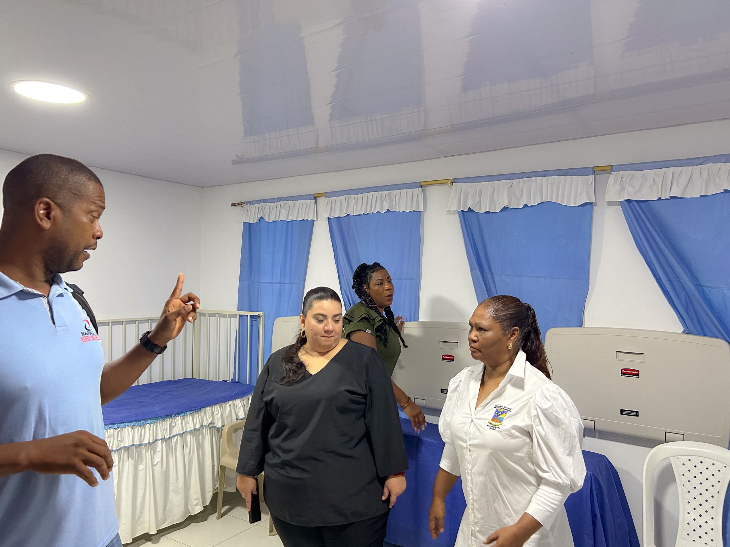 Secretaría de Salud realizó nuevo recorrido de verificación de obras de construcción y adecuación en centros de salud