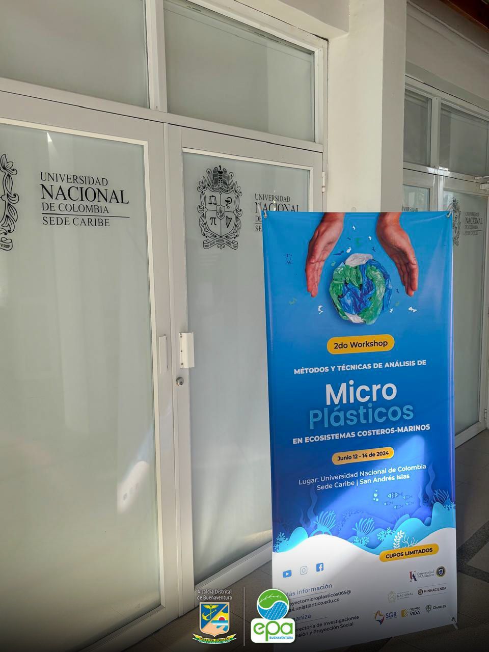 EPA Buenaventura participa en talleres sobre Microplásticos en Especies Marinas en San Andrés Islas