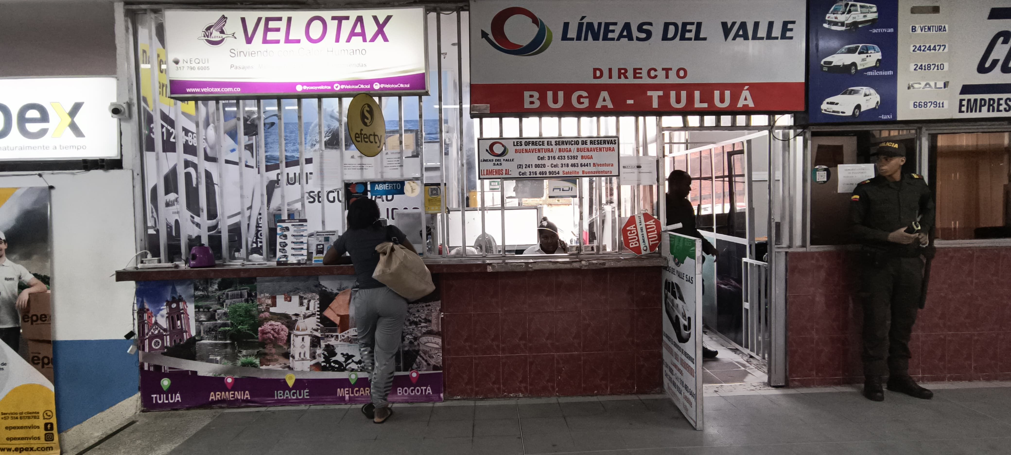 Terminal de Transporte de Buenaventura continúa realizando despacho normal de vehículos