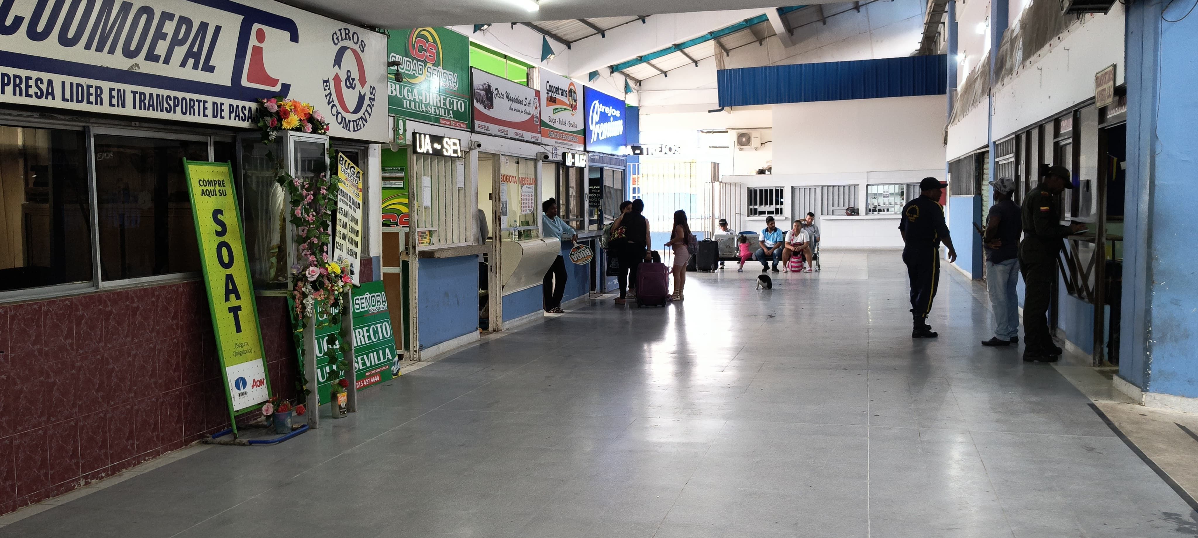 Terminal de Transporte de Buenaventura continúa realizando despacho normal de vehículos