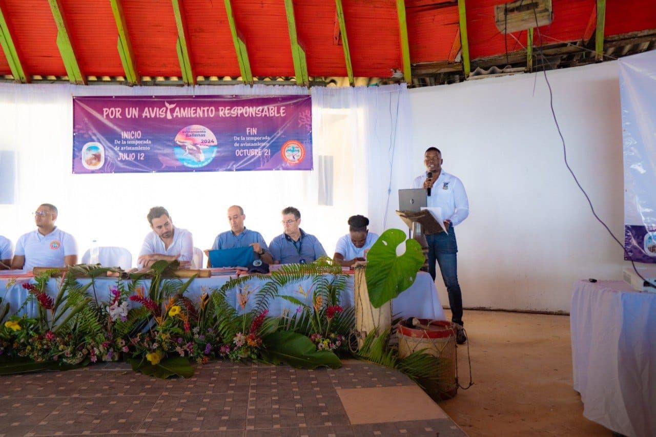 Al ritmo de la música del Pacífico Alcaldía Distrital realizó el lanzamiento de la temporada de avistamiento de ballenas 2024