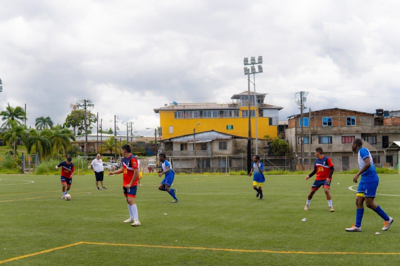 En Buenaventura se jugó partido de fútbol entre la selección local contra Yumbo con jugadores que tienen parálisis cerebral