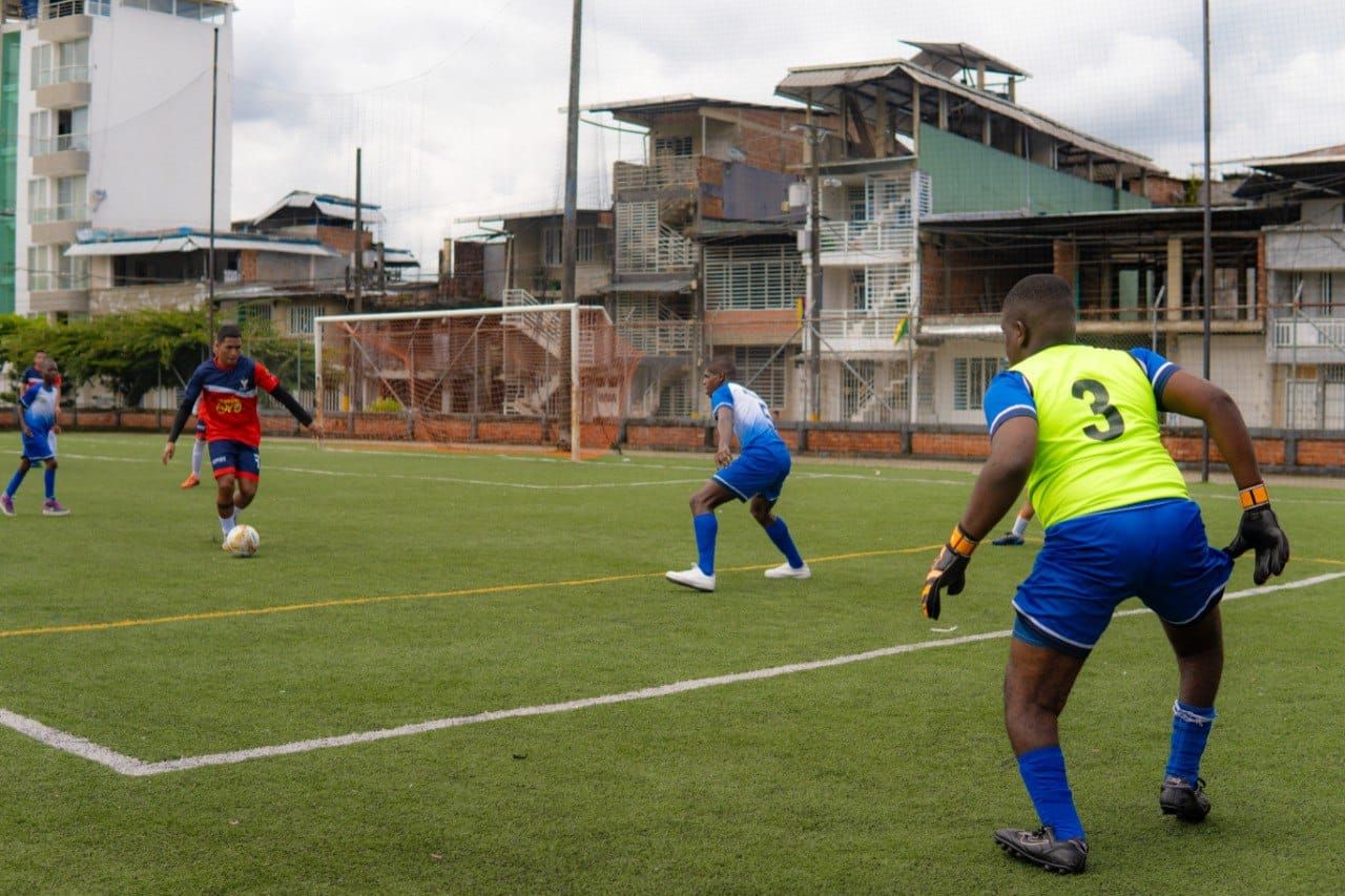 En Buenaventura se jugó partido de fútbol entre la selección local contra Yumbo con jugadores que tienen parálisis cerebral