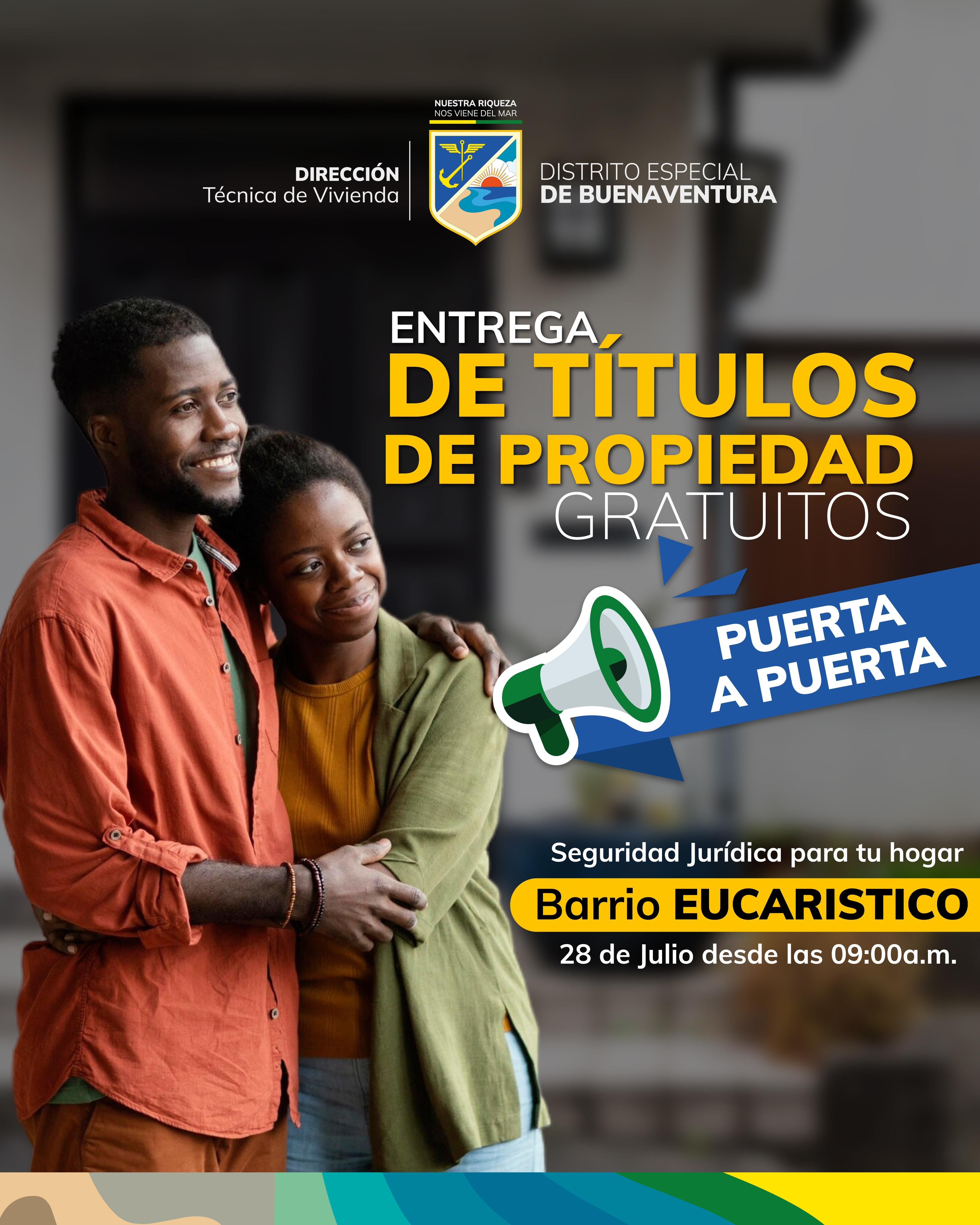 Entregan 50 títulos de propiedad en los barrios Eucarístico y Rockefeller