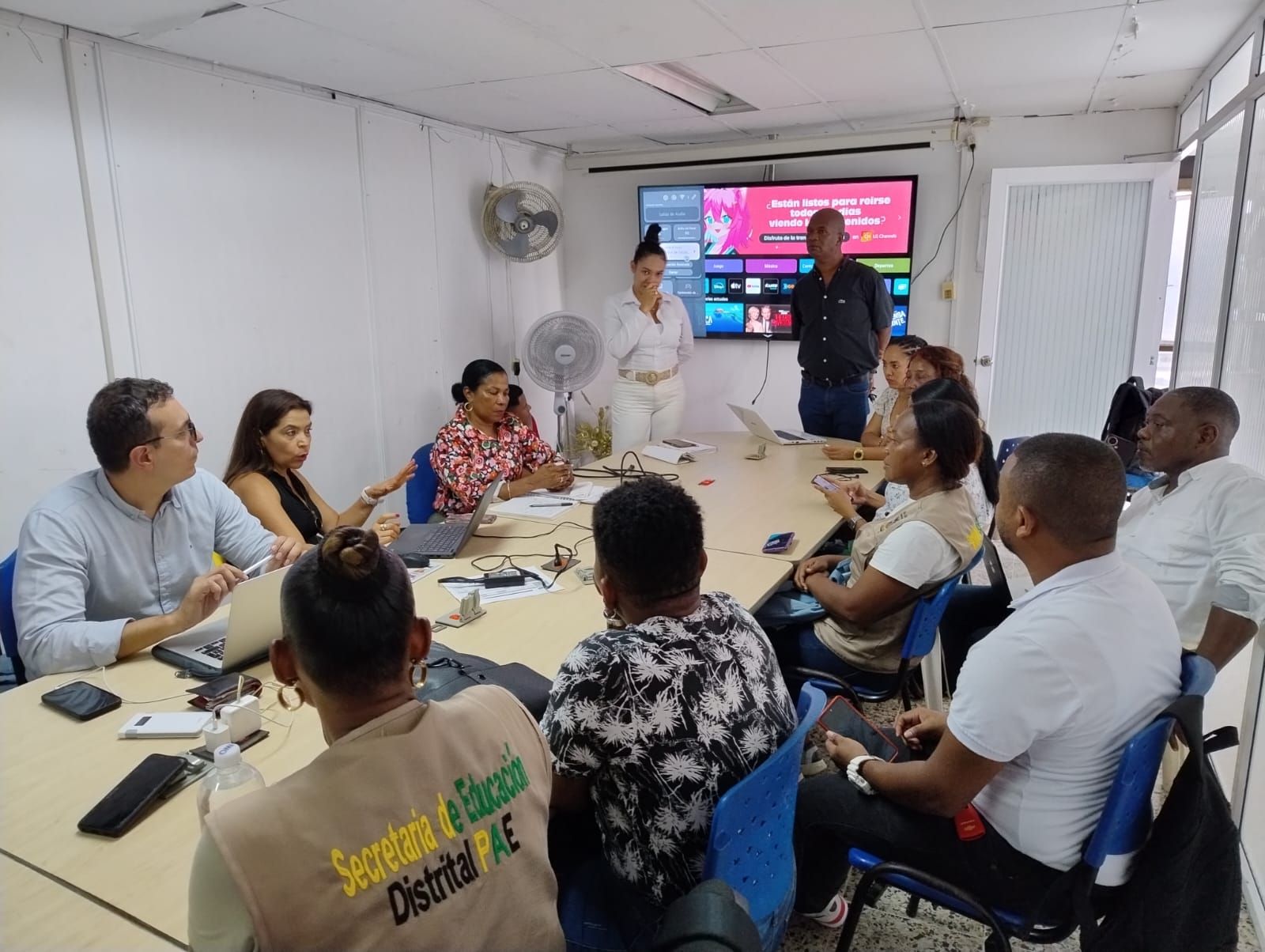 Funcionarios de la UAPA están en Buenaventura para revisar prestación del servicio del PAE