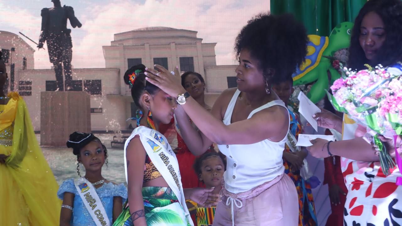 Comunidad participó masivamente en la elección y coronación de la Niña Buenaventura Folclor 2024