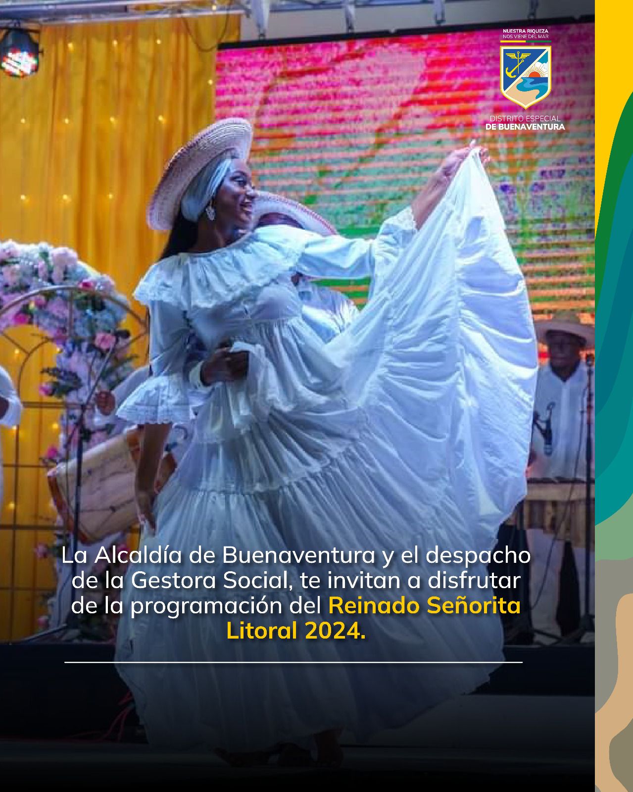 Buenaventura se prepara para el Festival Folclórico del Pacífico y la elección de la Señorita Litoral