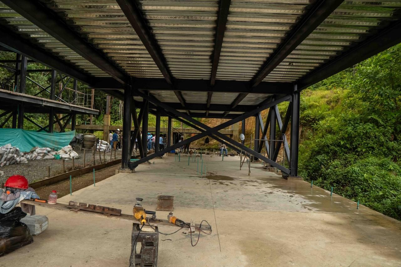 Dirección Técnica de Cultura y funcionarios del Ministerio visitan la construcción de la Casa de la Cultura en San Cipriano