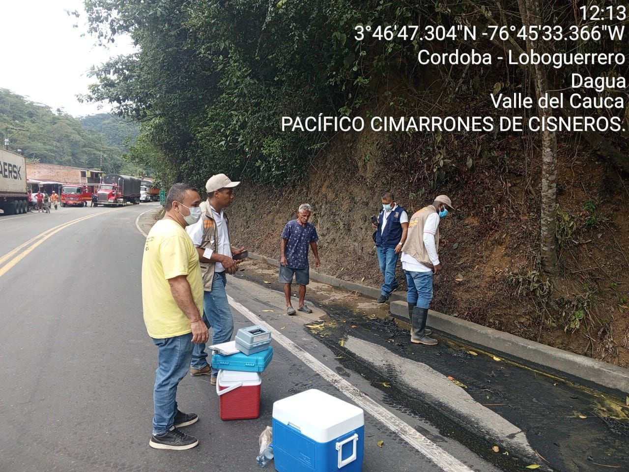 La Secretaría de Salud descarta contaminación del agua en Cisneros tras derrame químico