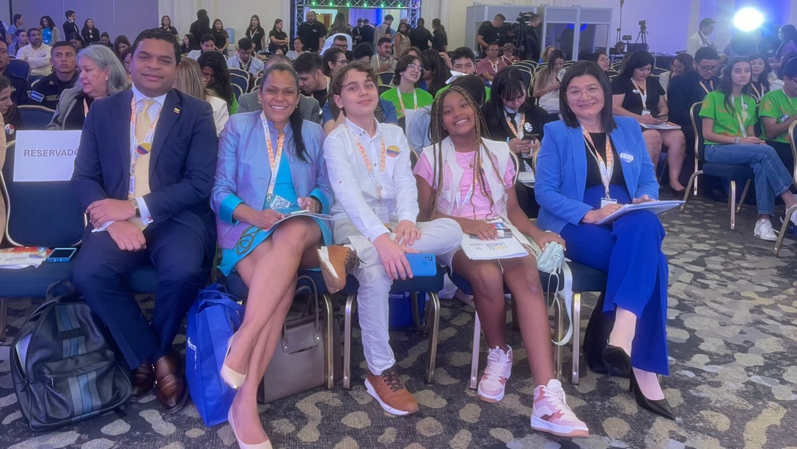 Niña bonaverense participó en Congreso Panamericano de Niños, Niñas y Adolescentes, en la república de El Salvador